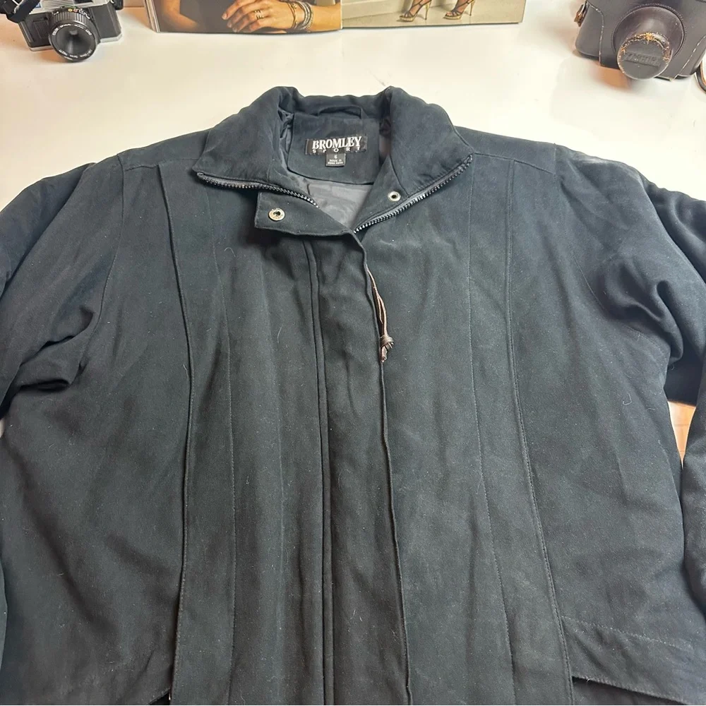 Vintage 90s Bromley Sport Black Thermolite Insulated Utility Jacket S
